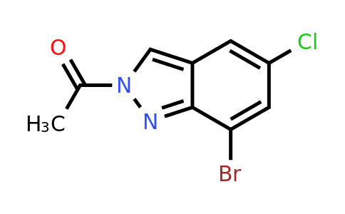 1355171-38-8 | 1-(7-Bromo-5-chloro-2H-indazol-2-yl)ethan-1-one