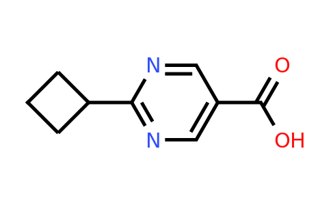 1355171-56-0 | 2-Cyclobutylpyrimidine-5-carboxylic acid