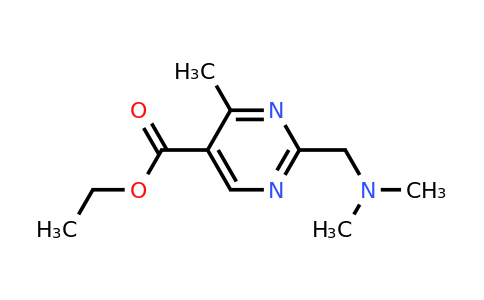 1355173-28-2 | Ethyl 2-((dimethylamino)methyl)-4-methylpyrimidine-5-carboxylate