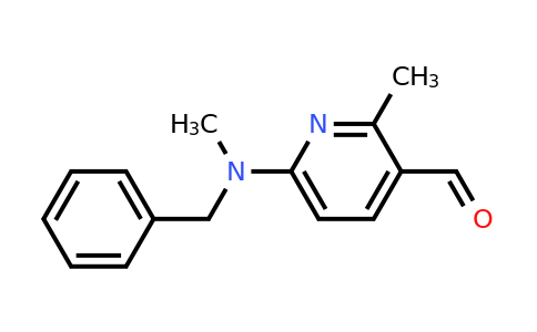6-[benzyl(methyl)amino]-2-methylpyridine-3-carbaldehyde