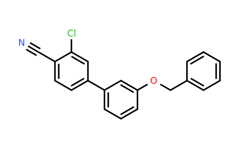 1355247-40-3 | 4-[3-(Benzyloxy)phenyl]-2-chlorobenzonitrile