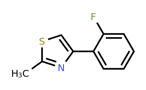 1355248-06-4 | 4-(2-Fluorophenyl)-2-methylthiazole
