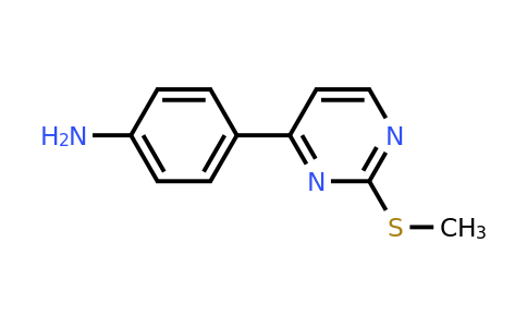 1355334-92-7 | 4-(2-(Methylthio)pyrimidin-4-yl)aniline