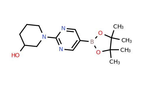 1355388-42-9 | 1-[5-(tetramethyl-1,3,2-dioxaborolan-2-yl)pyrimidin-2-yl]piperidin-3-ol