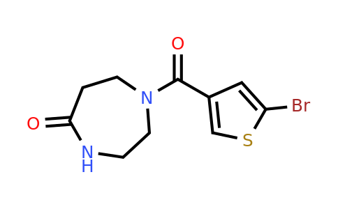 1355655-04-7 | 1-(5-Bromothiophene-3-carbonyl)-1,4-diazepan-5-one