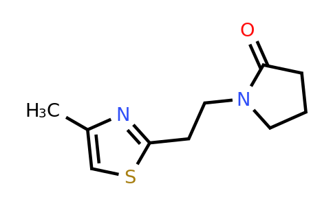 1355703-44-4 | 1-(2-(4-Methylthiazol-2-yl)ethyl)pyrrolidin-2-one