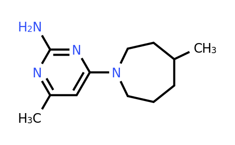 1355871-53-2 | 4-Methyl-6-(4-methylazepan-1-yl)pyrimidin-2-amine
