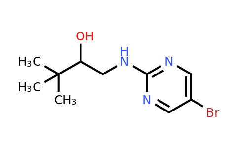 1355927-56-8 | 1-((5-Bromopyrimidin-2-yl)amino)-3,3-dimethylbutan-2-ol