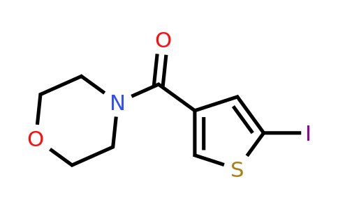 1355932-10-3 | (5-Iodothiophen-3-yl)(morpholino)methanone