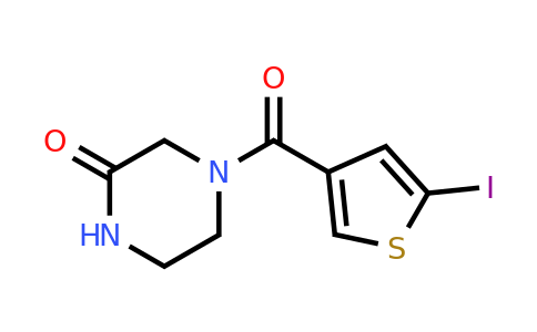 1355935-32-8 | 4-(5-Iodothiophene-3-carbonyl)piperazin-2-one
