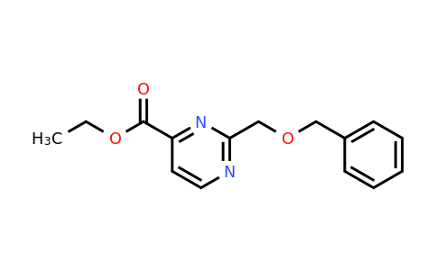 1356111-33-5 | Ethyl 2-((benzyloxy)methyl)pyrimidine-4-carboxylate