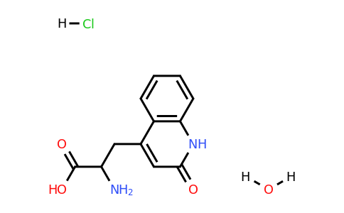 1356182-56-3 | 2-Amino-3-(2-oxo-1,2-dihydroquinolin-4-yl)propanoic acid hydrate hydrochloride