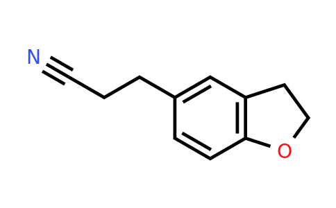 135634-51-4 | 3-(2,3-Dihydro-1-benzofuran-5-yl)propanenitrile