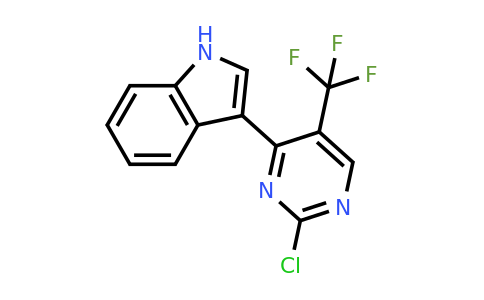 1356962-86-1 | 3-(2-Chloro-5-(trifluoromethyl)pyrimidin-4-yl)-1H-indole