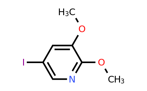 5-Iodo-2,3-dimethoxypyridine