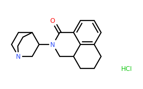 135729-74-7 | 2-(Quinuclidin-3-yl)-2,3,3a,4,5,6-hexahydro-1h-benzo[de]isoquinolin-1-one hydrochloride