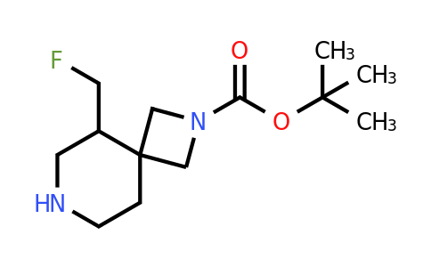 tert-Butyl 5-(fluoromethyl)-2,7-diazaspiro[3.5]nonane-2-carboxylate