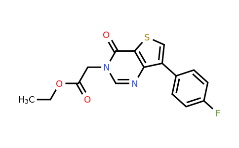 1357900-00-5 | Ethyl 2-(7-(4-fluorophenyl)-4-oxothieno[3,2-d]pyrimidin-3(4H)-yl)acetate