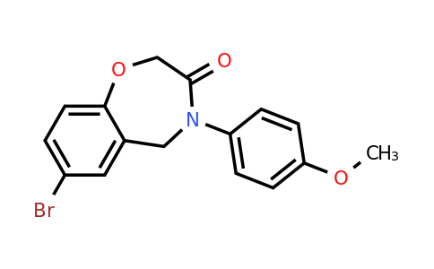 1358286-88-0 | 7-Bromo-4-(4-methoxyphenyl)-4,5-dihydrobenzo[f][1,4]oxazepin-3(2H)-one