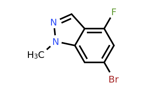 1358574-94-3 | 6-Bromo-4-fluoro-1-methyl-1H-indazole