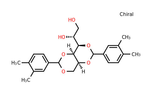 135861-56-2 | (1R)-1-((4R,4aR,8aS)-2,6-Bis(3,4-dimethylphenyl)tetrahydro-[1,3]dioxino[5,4-d][1,3]dioxin-4-yl)ethane-1,2-diol