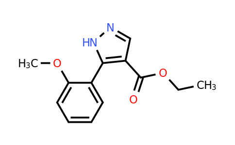 Ethyl 5-(2-methoxyphenyl)-1h-pyrazole-4-carboxylate