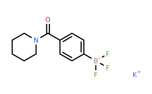 Potassium trifluoro(4-(piperidine-1-carbonyl)phenyl)borate
