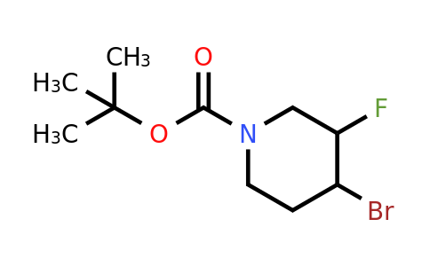 tert-Butyl 4-bromo-3-fluoropiperidine-1-carboxylate