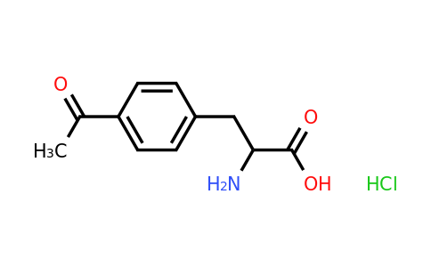 1360436-95-8 | 3-(4-Acetylphenyl)-2-aminopropanoic acid hydrochloride