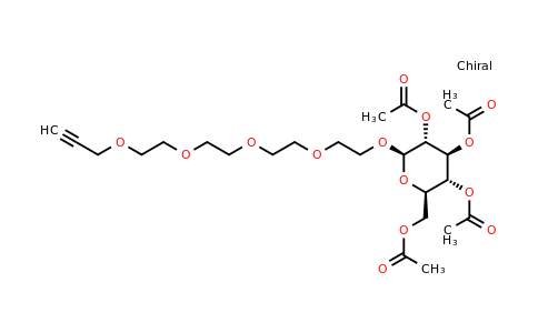 1360446-31-6 | Propargyl-PEG4-tetra-Ac-beta-D-glucose