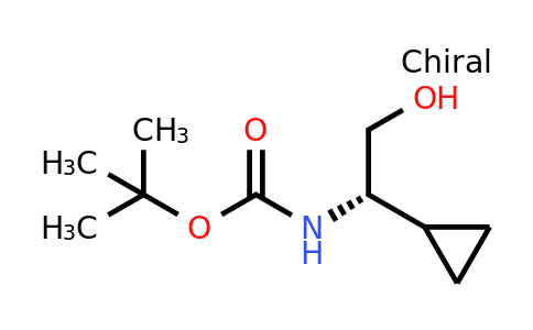 1360774-41-9 | Tert-butyl (S)-(1-cyclopropyl-2-hydroxyethyl)carbamate
