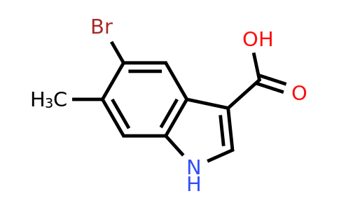 1360928-54-6 | 5-Bromo-6-methyl-1h-indole-3-carboxylicacid