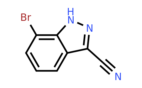 1360941-93-0 | 7-Bromo-1H-indazole-3-carbonitrile