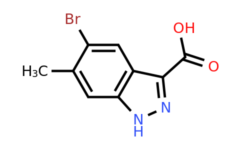 1360942-30-8 | 5-Bromo-6-methyl-1H-indazole-3-carboxylic acid
