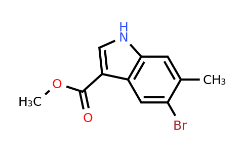 1360957-60-3 | Methyl 5-bromo-6-methyl-1H-indole-3-carboxylate