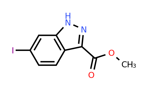 1360961-14-3 | Methyl 6-iodo-1H-indazole-3-carboxylate