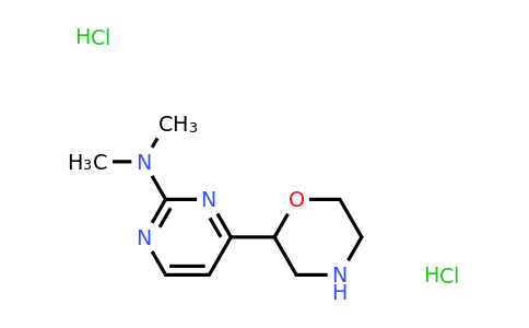 1361112-45-9 | n,n-Dimethyl-4-(morpholin-2-yl)pyrimidin-2-amine dihydrochloride