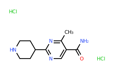 1361116-31-5 | 4-Methyl-2-(piperidin-4-yl)pyrimidine-5-carboxamide dihydrochloride