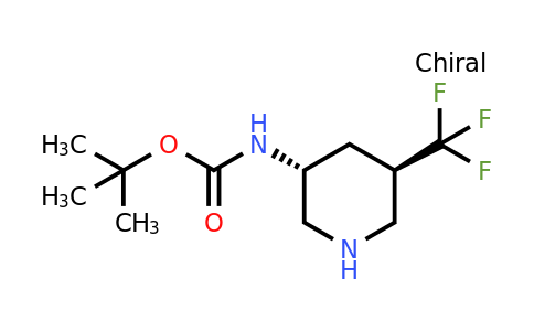 1363378-12-4 | trans-3-(Boc-amino)-5-(trifluormethyl)piperidine