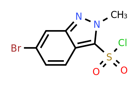 1363380-61-3 | 6-Bromo-2-methyl-2H-indazole-3-sulfonyl chloride