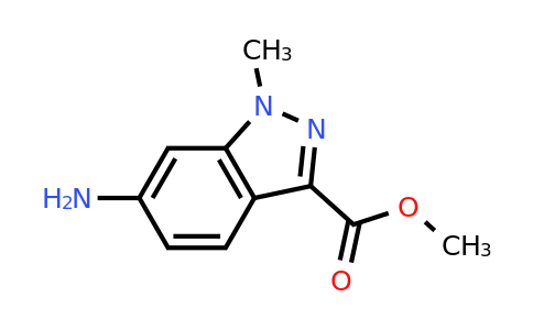 1363380-69-1 | Methyl 6-amino-1-methyl-1H-indazole-3-carboxylate