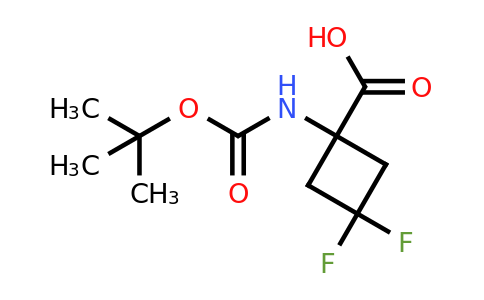 1-((tert-Butoxycarbonyl)amino)-3,3-difluorocyclobutanecarboxylic acid