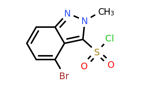 1363380-87-3 | 4-Bromo-2-methyl-2H-indazole-3-sulfonyl chloride