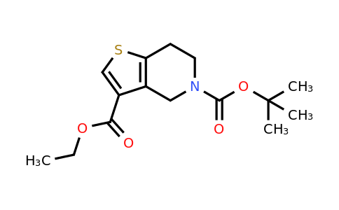 1363381-39-8 | 5-tert-Butyl 3-ethyl 4H,5H,6H,7H-thieno[3,2-c]pyridine-3,5-dicarboxylate