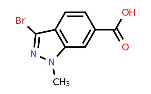 1363382-30-2 | 3-Bromo-1-methyl-1H-indazole-6-carboxylic acid