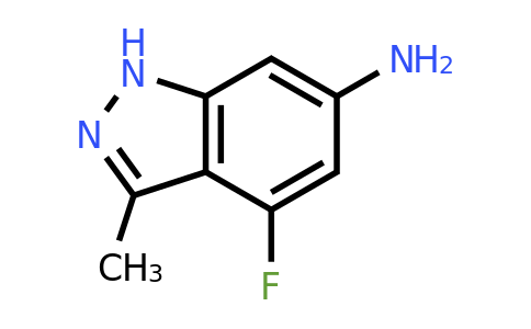 1363382-44-8 | 4-Fluoro-3-methyl-1H-indazol-6-amine