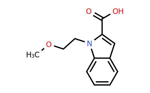 136382-30-4 | 1-(2-Methoxyethyl)-1h-indole-2-carboxylic acid