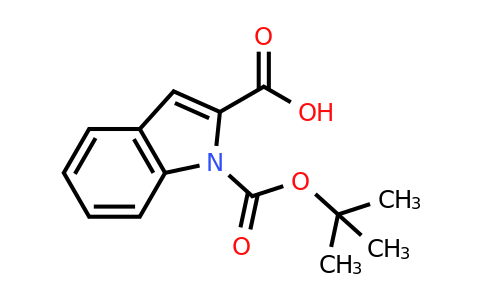136382-33-7 | 1-(tert-Butoxycarbonyl)-1H-indole-2-carboxylic acid