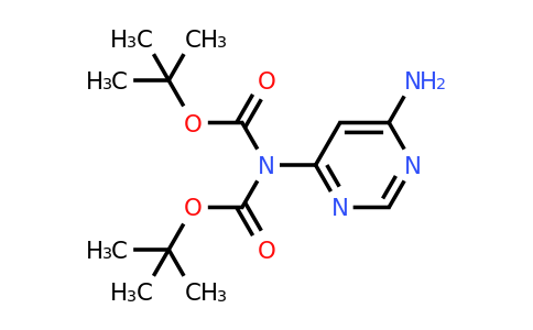 1364663-35-3 | (6-Aminopyrimidin-4-yl)-N-(tert-butoxycarbonyl)carbamic acid tert-butyl ester