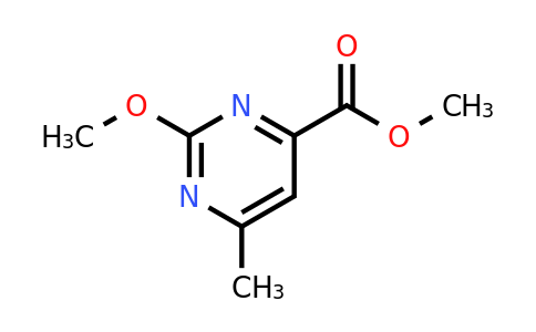 136517-99-2 | Methyl 2-methoxy-6-methyl-pyrimidine-4-carboxylate